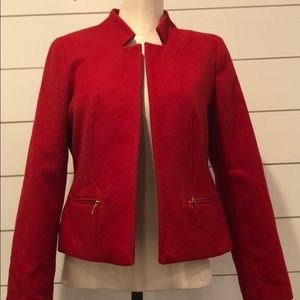 Chico’s red blazer